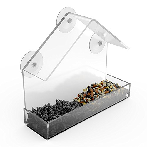 1 Rate Birdhouse Cy Craft Acrylic Window Bird Feeder Best For