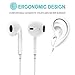 Bluetooth Headphones, Wireless Headphones Bluetooth V4.1 Earbuds with Mic Stereo Earphones Noise Cancelling Sweatproof Sports Headset for iPhone X 8 7 Plus Samsung Galaxy S7 S8 S9 and Android Phones.