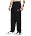 NIKE Men's Dry Rivalry Pants, Black/White, XL