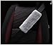 2pcs Authentic Sheepskin Auto Seat Belt Cover Shoulder Seatbelt Pad for Adults Youth Kids - Car, Truck, SUV, Airplane,Carmera Backpack Straps - Genuine High Density Soft Australian Wool by U&M