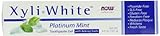 Now Foods Xyliwhite, Baking Soda Toothpaste, Platinum Mint, 6.4-Ounces