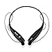 GEARONIC TM Wireless Sport Stereo Headset Bluetooth Earphone headphone Compatible with Android or iPhone Black