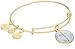 Alex and Ani Art Infusion Cross Expandable Rafaelian Gold-Tone Bangle Bracelet
