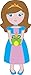 Kiddobloom Stainless Steel Utensil Set, Princess - Set of 5 Includes 2 Spoons, 2 Forks, 1 Butter Spreader - Suitable for Baby Led Weaning - Keepsake