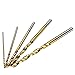 Dolland 50Pcs Titanium Coated HSS High Speed Steel Drill Bit Set Tool 1/1.5/2/2.5/3mm