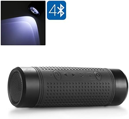 Light Flashlight Bike Cycling Bike Waterproof Bluetooth Speaker FM Radio Speaker Rechargeable 4000 mAh