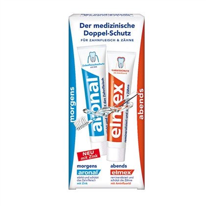 Elmex Aronal Day Night DUO pack- 2 x 75 ml -