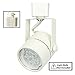 Dash N Direct H System GU10 Line Voltage Track Lighting Fixture White -9154-WH (No Bulb)