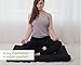 Mindful and Modern Zabuton Meditation Cushion - Cotton Meditating Mat for Best Kneeling and Sitting Support - Large Rectangular Floor Pillow for Zafu or Bench