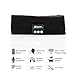 Bluetooth Music Sports Headband - Lavince Wireless Bluetooth Stereo Headband Headphones Headset Earbuds for Sport Running Yoga Sleeping Black