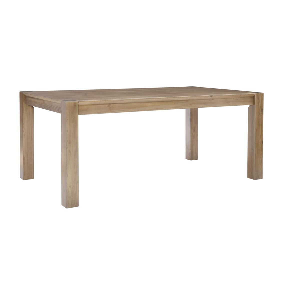 Photo 1 of ***SEE NOTES*** Linon Rylie Natural Wire Brushed Solid Pine Wood Dining Table