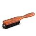 ZEUS Stiff Boar Bristle Beard & Mustache Brush for Men with Extended 6