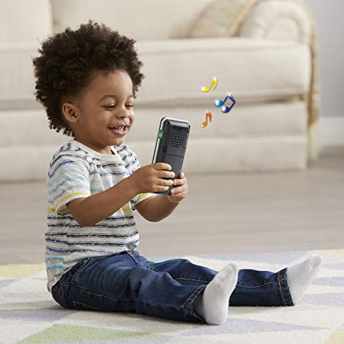 41qUbexsvML - LeapFrog Chat and Count Emoji Phone, Black