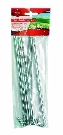 10 Schwere Metall 23cm Camping Zelt Pavillion Heringe Bolzen