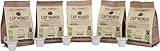Organic and Compostable Nespresso Compatible BPA-free Coffee Capsules – Fair Trade, Dark Roast – Cap'Mundo Paris, French Artisanal Espresso (Combawa, 50 Pods for OriginalLine Machines)