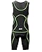 Men`s Triathlon Tri Suit - 1 Pocket Trisuit - Black - Great Fit And Comfortable