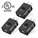 UL Certified USB Wall Charger, FONKEN 3-Pack 5V 2A Power Adapter universal travel Charger USB Plug Cell Phone Charger for Compatible iPhone, iPad, Google Nexus, Samsung, LG, HTC, Moto, Kindle and More primary