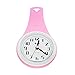 UPIT Water Drop Shape Water Resistance Clock Pink 10.5 x 4 x 21cm (4.13 x 1.57 x 8.27 inch)