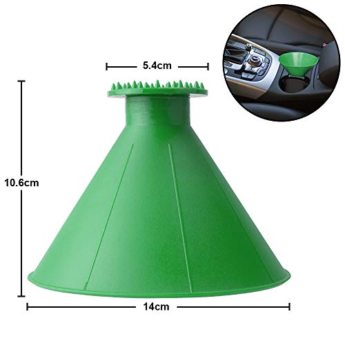 Ronde ijskrabber voor auto, sneeuwschep, ijskrabber Hirundo magische ijskrabber auto reiniging sneeuwschepje gereedschap… - Afbeelding 8