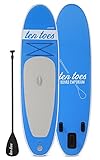 Ten Toes 10' Weekender Inflatable Stand Up Paddle Board Bundle, Blue - 2016