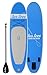 Ten Toes 10' Weekender Inflatable Stand Up Paddle Board Bundle, Blue - 2016