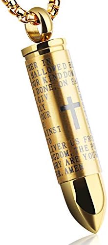 Axluce Amazon限定ブランド ネックレス メンズ アクセサリー ペンダント メンズネックレス ネックレスメンズ ゴールド