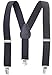 HOLD'EM Suspenders for Kids - 1 Inch Suspender Perfect for Tuxedo - Black (26