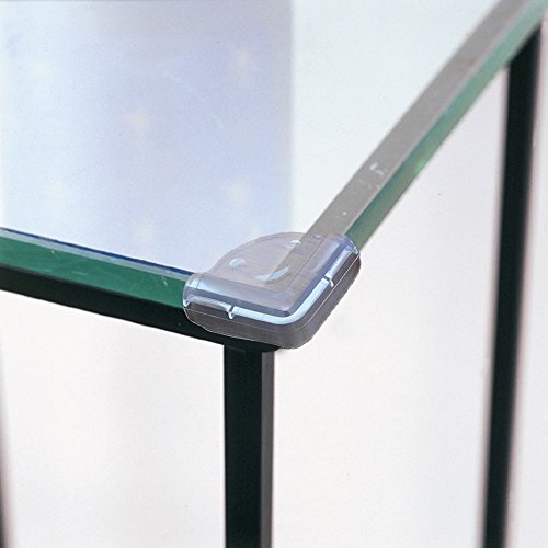 Anpatio 20Pcs Baby Safety Table Edge Guard Protector Anti-Collision Thick Soft Impact Rubber Clear Corner Cushion for Home Kitchen Office Desk Bed Cupboard Furniture Edge with 3M Adhesive - Thumbnail 4