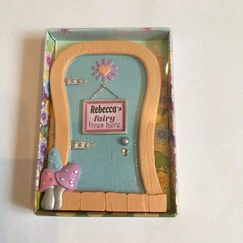 Royal County Personalised Magical Fairy Door Plaque from Ireland Great Present - Rebecca