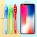 Tatuo 14 Pieces Invisible Ink Pen with UV Led Light Magic Invisible Marker Secret Message for Birthday Party Favor Gifts (7 Colors)