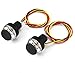 Motorcycle Bar End LED Water Proof Turn Signal Lights (Left+Right)