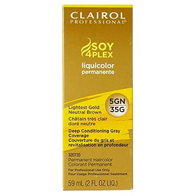 Clairol Professional Liquicolor 5GN35G Lightest Gold Neutral Brown, 2 oz Pack of 2