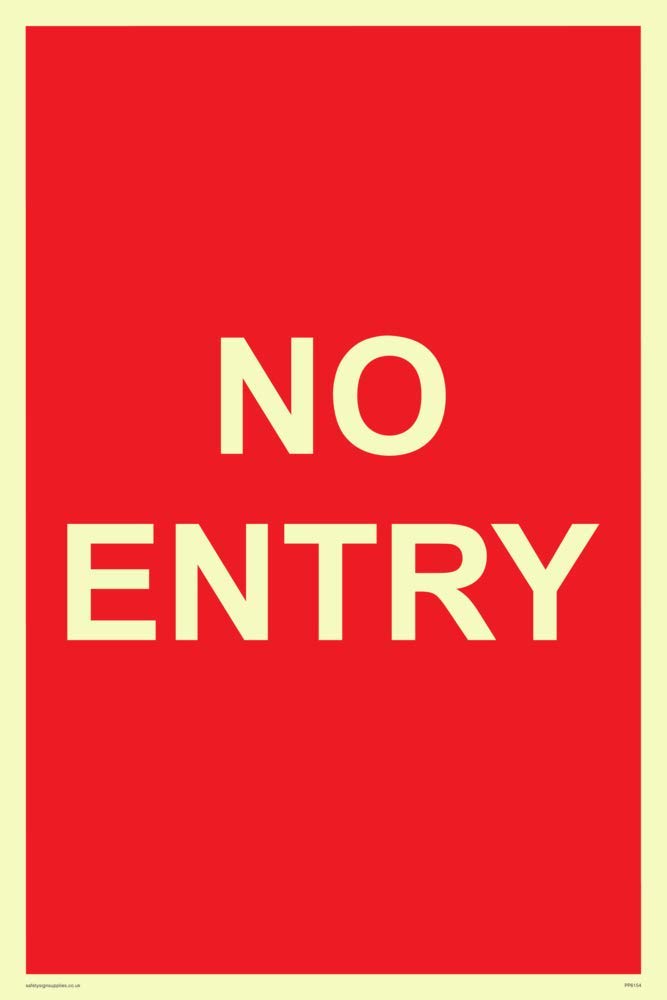 NO ENTRY