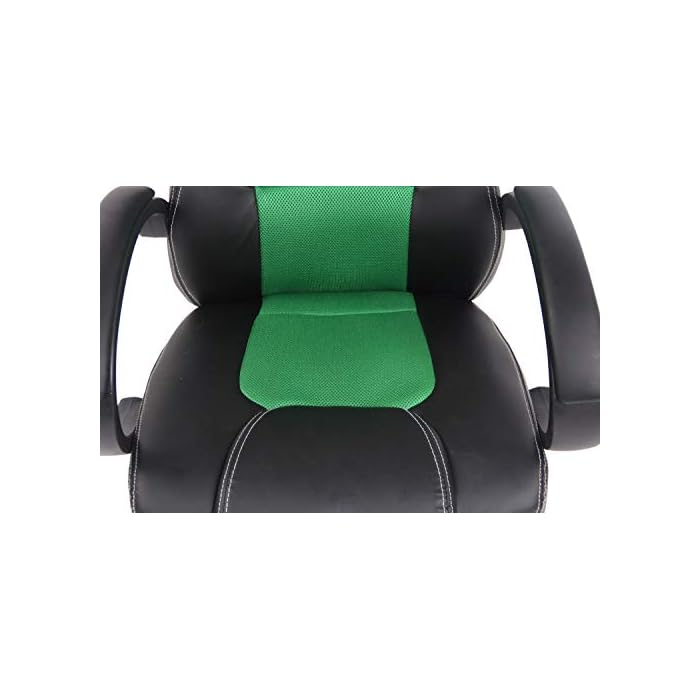 Silla Racing De Oficina Fire Estilo Deportivo I Silla Gaming Regulable En Altura & Giratoria I Silla Gamer con Ruedas Deslizantes I Color:, Color:Verde Claro 6 Silla Racing De Oficina Fire Estilo Deportivo I Silla Gaming Regulable En Altura & Giratoria I Silla Gamer con Ruedas Deslizantes I Color:, Color:Verde Claro - Imagen 7