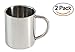 Housavvy 10 Oz Kids Stainless Steel Cups with Straws and Lids,Insulated Spill Proof Toddler Cups with Handle,Fun Kids Smoothie Tumblers BPA Free Baby Sippy Cups for Toddlers Easy Cleaning