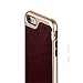Caseology Envoy for Apple iPhone 8 Case (2017) / for iPhone 7 Case (2016) - Premium Leather - Leather Cherry Oak
