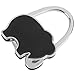 Grtdrm ZoCr Elephant Style Premium Foldable Handbag Bag Purse Hanger Table Hook Holder (Silver)