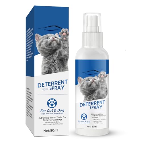 Originaturals Cat Repellent Spray, Scratch Protection Sofa Cat, Non-Irritating and Residue-Free, Suitable for Indoor and Outdoor Use, 50 ml