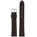 Tech Swiss Extra Long Watch Band Leather Dark Brown Padded 18 millimeters