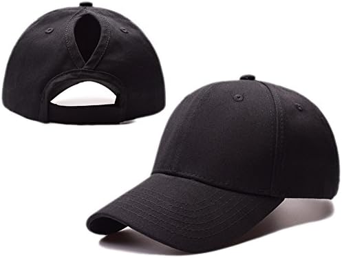 Kokkn Ponytail Baseball Cap Hat Ponycaps Messy Ponytail Adjustable Outdoor Cap Trucker Dad Hat for Women Men