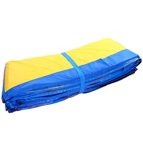 Bluefringe Replacement Trampoline Safety Pad Spring Cover Surround PVC Pad Foam Spring Blue or Colorful Cover Padding Pads Fit 10FT 12FT 14FT 15FT - Thumbnail 5