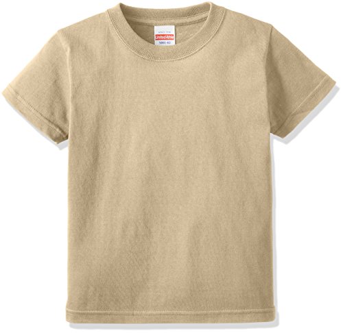[ユナイテッドアスレ] 5.6オンス ハイクオリティー Tシャツ 500102 [キッズ] 537 サンドカーキ 150