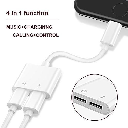 Jiaygan Compatible Headphone Earphone Audio Adapter