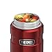THERMOS Stainless King Vacuum-Insulated Food Jar , 24 Ounce, Cranberry
