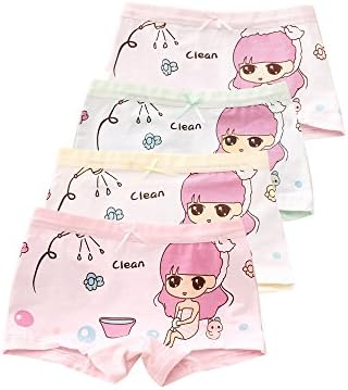 Defitck Toddler Panties Girls Underwear Briefs Boxer Panties 4pack