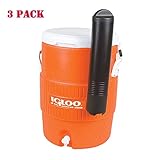 Igloo 10 Gallon Seat Top Beverage Dispenser with Spigot and Cup Dispenser