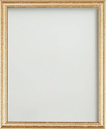 Frame Company Beatrice Range Gold 10x8 inch Wooden Picture Photo Frame *Choice of Size and Colour* Fitted with Real Glass
