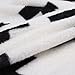 Baby Boy Blanket, CHICIEVE Soft Black and White Swiss Cross Toddler Blanket Unisex