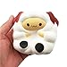 Eleventen Cheap Kids Cartoon Cute Sheep Squishy Slow Rising Cream Scented Decompression Toy Cure Gift 8×9cm