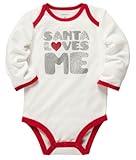 Carter's Unisex Baby My First Christmas Bodysuit